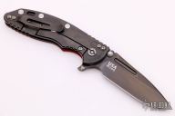 XM-18 3.5" Fullered Spear Tri-Way - Stonewash Black DLC