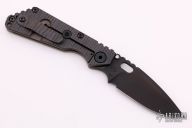 Strider Knives Folder: SnG Thickass Dagger/Diamond Pattern CPM 3V Monkey Edge Exclusive