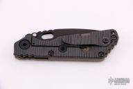 Strider Knives Folder: SnG Thickass Dagger/Diamond Pattern CPM 3V Monkey Edge Exclusive