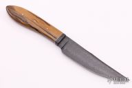 Damascus and Mammoth Ivory Hunter