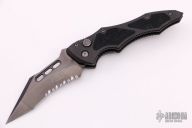 Vector-A Black Serrated