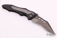 Vector-A Black Serrated