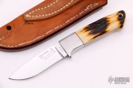 Rare Size Drop Point Hunter - Double Nude