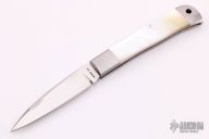 Gold Lip Pearl Slipjoint