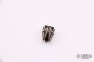 Crusader Shield Bead - .925 Sterling Silver