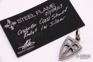 Crusader Cross Shield Pendant