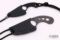 Midtech La Griffe Bowie w/ Custom Grind - Neoprene Money Sap and G-10 Mini La Griffe