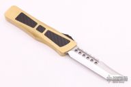 Combat Troodon D/E-Mirror Polish w/ CF inlays and Brass Frame  