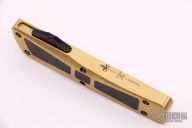 Combat Troodon D/E-Mirror Polish w/ CF inlays and Brass Frame  