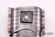 Sole-Authorship Bowie Fighter w/ Damascus Sheath