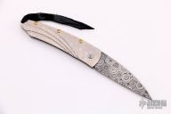 B3 Spryte Auto - Damascus and Crystallized Titanium