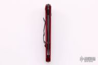 MSE-SC - Red Firefighter - Black Tactical Plain Edge