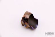Titanium Stealth Puncher Ring - Size 13