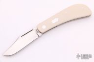 Lannys Clip - Ivory Paper Micarta
