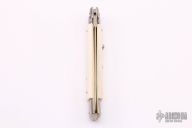 11" Swivel Bolster Auto - White Bone