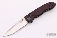 698-1901 Foray  - Maroon Canvas Micarta