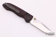 698-1901 Foray  - Maroon Canvas Micarta