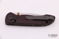 698-1901 Foray  - Maroon Canvas Micarta
