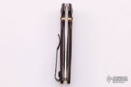 698-1901 Foray  - Maroon Canvas Micarta