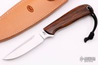 Bose Pattern Drop Point - Vintage Shipyard Westinghouse Canvas Micarta