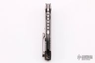 Warhound - Mirror Polish w/ Brass Trimmed Snakeskin Carbon Fiber inlay