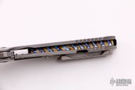 Warhound - Mirror Polish w/ Brass Trimmed Snakeskin Carbon Fiber inlay