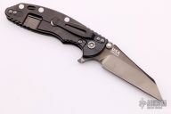 XM-18 3.5" Fatty Wharncliffe Tri-Way Stonewash Black G10