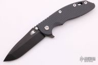 XM-18 3.5" Spanto No Choil Battle Black Grey G10