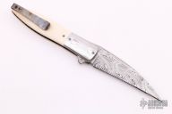 Flarehawk - Damasteel and Mammoth Ivory