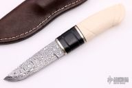 Damascus and Faux Ivory 
