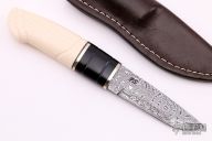 Damascus and Faux Ivory 