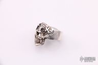 .925 Skull Ring - Size 11