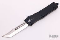 Combat Troodon Hellhound Tanto - Mirror Polish Blue Ti HW