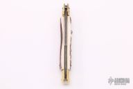 11" Swivel Bolster Auto - Damascus and Stag