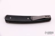 Swayfront Persian Front Flipper - Black Canvas Micarta