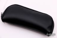 Chubby Mini Tanto Flipper - Black Burlap Micarta