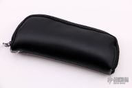 Melon/Fruit Linerlock Flipper - Green Canvas Micarta