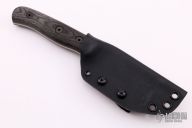 Production Hiking Buddy - Black Canvas Micarta