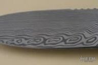 Damascus & Wart Hog Ivory Folder