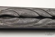 Carved Damascus Balisong