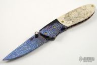 Samurai Damascus Folder