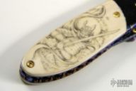 Samurai Damascus Folder