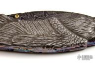 Damascus Hawk Folder