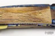 Damascus & Bone Lockback