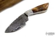 Mini Damascus Fixed Blade