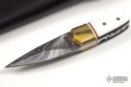 Mini Damascus Fixed Blade