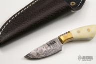 Mini Damascus Fixed Blade