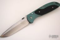 Firetac - Green Titanium w/G10 Inserts Framelock