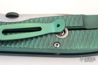 Firetac - Green Titanium w/G10 Inserts Framelock