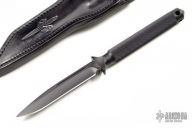 A.D.O. S/E Black w/ Leather Sheath